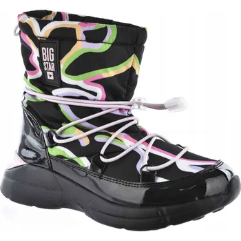 Dívčí obuv BIG STAR DĚTSKÉ SNĚHULE KK374099 BAREVNÉ 28