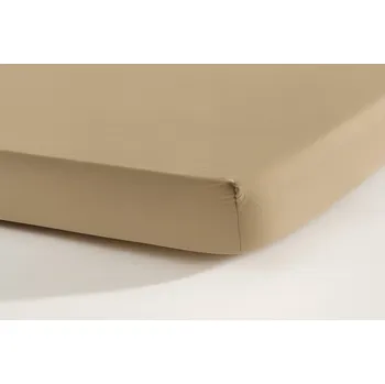 Prostěradlo Slee Home jersey napínací dětské prostěradlo - cappuccino Rozměr: 60 x 120 cm