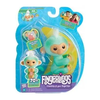 Stavebnice COBI Opička Fingerlings Ava, zelenomodrá, 202 x 163 mm Cobi