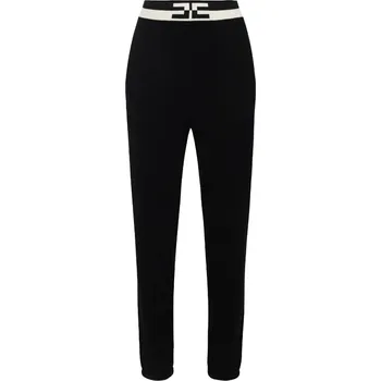 Dámské oblečení Elisabetta Franchi černé kalhoty Elisabetta Franchi černá 3456940