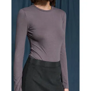 Body Sinsay - Body s dlouhými rukávy - šedá - 581BE-86X - 581BE-86X-XXS-1