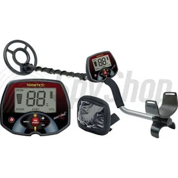 Detektor kovů Vyhledávač kovů Teknetics EuroTek 8" CC – ideální volba pro začátečníky i nadšence, vodotěsná koncentrická 8'' cívka, váha 1 kg Teknetics