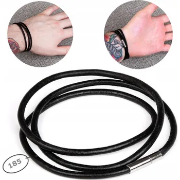 Náramek Náramek, Pánský náramek, Pánský náramek 3mm 185mm