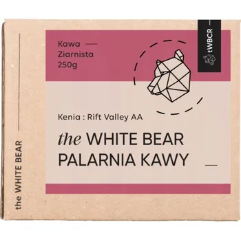 Káva Arabica The White Bear Kenia Rift Valley Káva 250 g