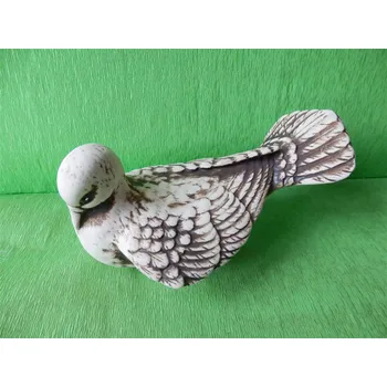 Zahradní dekorace Hrdlička ležící přírodní