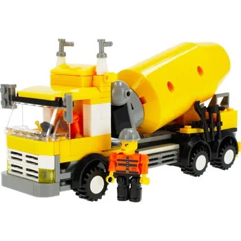 ostatní stavebnice STAVEBNÍ STAVEBNICE pro DĚTI 216 dílků STAVEBNÍ VOZIDLA alleBLOX