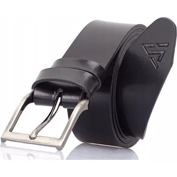 Opasek Pánský Pásek Arius s velkou přezkou v černém provedení