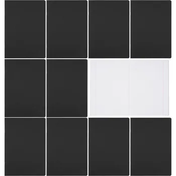 Sešit Sešit A5 60k čtvereček Rainbow černá 10 Ks HERLITZ