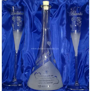 Souprava šperků Svatební souprava IRENA 2+1 - Pusinky