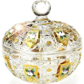 Dóza na potraviny Dóza 15cm bohatý brus 500PK + zlato s vysokým smaltem