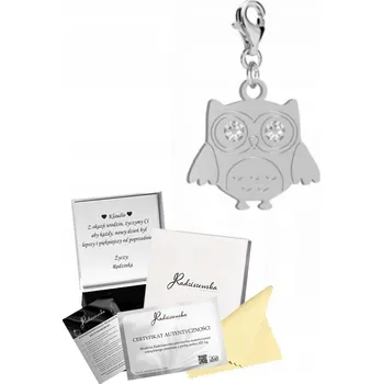 Přívěsek Přívěsek na náramek SOVA se zirkony
