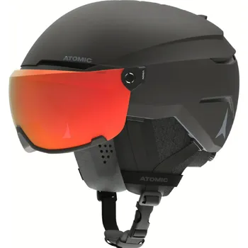 Chránič hlavy Lyžařská helma Atomic 25 SAVOR VISOR PHOTO Black Velikost: L (59-63)
