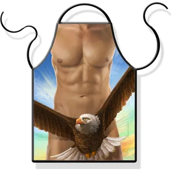 Kuchyňská zástěra Zástěra Muž - orel