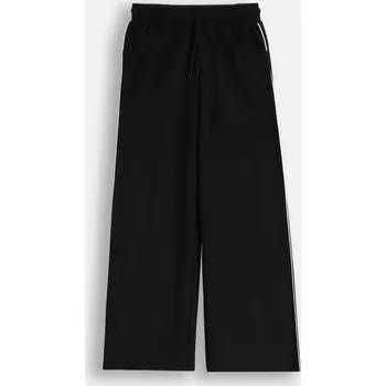 Dětské tepláky černé dívčí široké 158 Coccodrillo ZC5