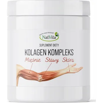 Kloubní výživa Kolagen Komplex (Svaly+Kůže+Kůže) – peptidy, hydrolyzát 300 g NatVita