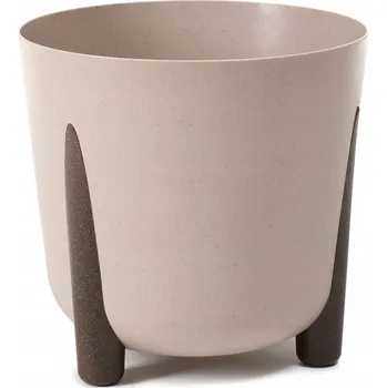 Květináč Béžový plast Květináč HowHomely 30 cm x 30 x 28,5 cm