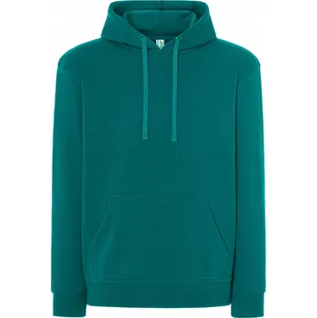 Pánská mikina Pánská Tepláková mikina s kapucí , tropická zeleň vel S