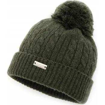 Čepice Exquisiv zimní čepice zelená velikost M