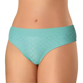 Kalhotky Jednobarevné dámské kalhotky Andrie PS 1009 mint velikost XL-46/48