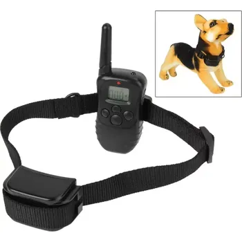 Obojek pro psa TopTechnology Dobíjecí a vodotěsný tréninkový obojek pro psy s LCD displejem, dosah 300m