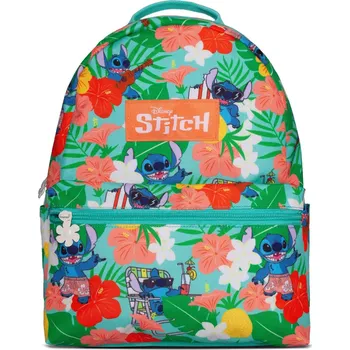 Městský batoh Dámský mini batoh Disney|Lilo & Stitch: Plážový čas (objem 7 litrů|21 x 27 x 12 cm)