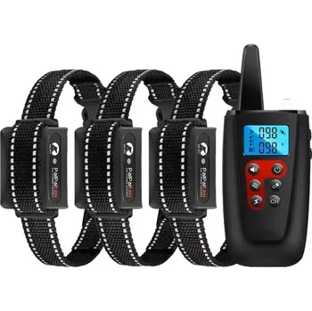 Obojek pro psa TopTechnology PaiPaitek PD526-3 Elektronický obojek na výcvik psů s dálkovým ovladačem a anti-bark funkcí