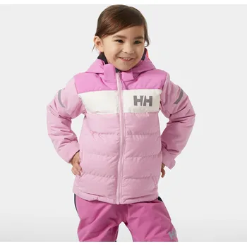 Chlapecká bunda Dětská zimní bunda Helly Hansen K Vertical - pink lavender velikost 128