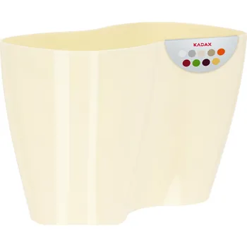 Květináč Květináč plast béžový Kadax 23,5 cm x 12 x 16 cm