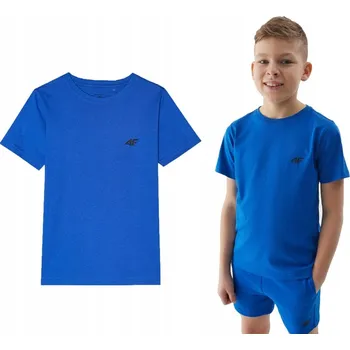 Pánské tričko Bavlněné tričko 4F M1116 Tričko s krátkým rukávem 158.