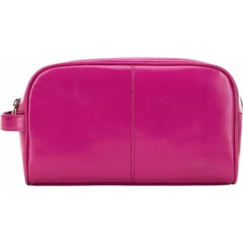 Kosmetická taška Kosmetická taštička z přírodní kůže Wittchen 14-3-328-PL růžová