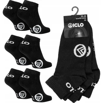 Pánské ponožky Pánské ponožky kotníkové ICLO 3PAK 39-42 bavlna