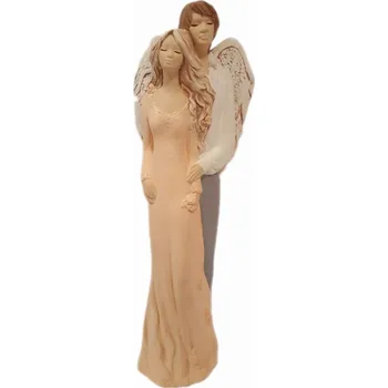 Vánoční dekorace Anděl LÁSKY - pár - výška 37,5cm