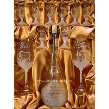 Souprava šperků Svatební souprava LOVI- Zamilované hrdličky