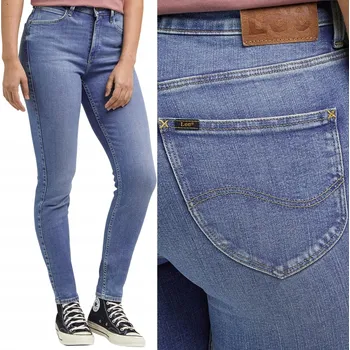 Dámské oblečení Lee Scarlett High dámské džíny střihu úzké nohavice, velikost 30/33