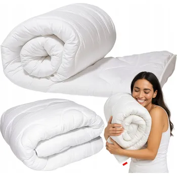 přikrývka CELOROČNÍ PŘIKRÝVKA 160x200cm ANTI-ALERGICKÁ PROŠÍVANÁ NUVOLA MIKROVLÁKNO 400g