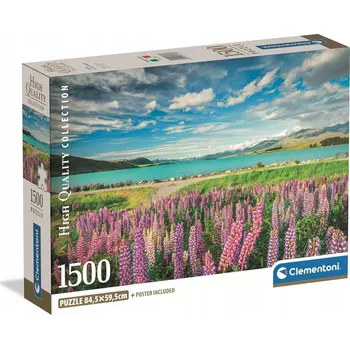 Puzzle PUZZLE 1500 EL LUPINS U JEZERA CLEMENTONI 31731