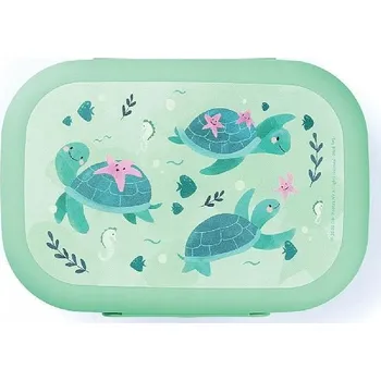 Svačinový box DBP Plastics Krabička na svačinu DBP Zelená želva