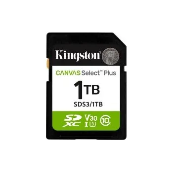 Ukládání dat Kingston Canvas Select Plus/SDXC/1TB/UHS-I U3 / Class 10