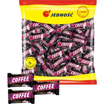 Bonbon Plněné Karamelky Kávové Jednota 1kg