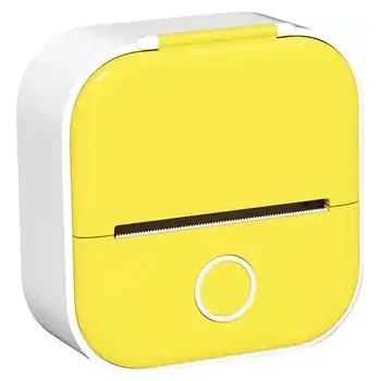 Tiskárna štítků Phomemo Přenosná tiskárna štítků T02 žlutá (T02-YL)