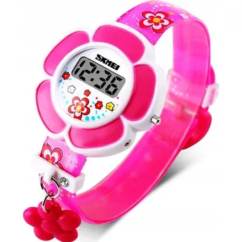 Hodinky Dětské hodinky / SKMEI / digitální / s řemínkem / s květinami