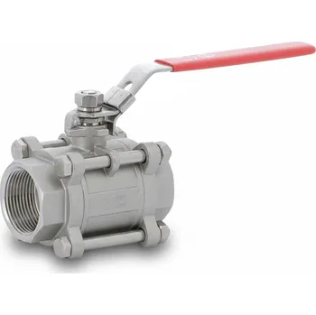 Vodovodní kohout 790 Kulový kohout 3-dílný, závitový Závit - dimenze: 1/4"