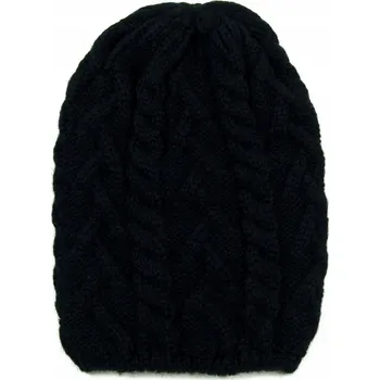 Čepice Szaleo Zimní čepice beanie černá, univerzální velikost
