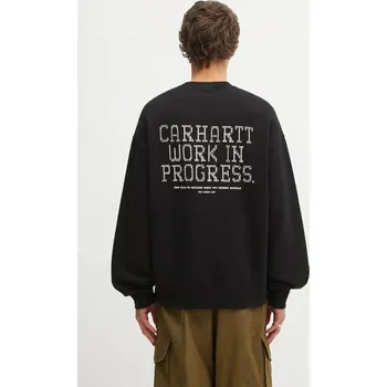 Pánská mikina Bavlněná mikina Carhartt WIP Punched Sweat, XXL, černá, 99X