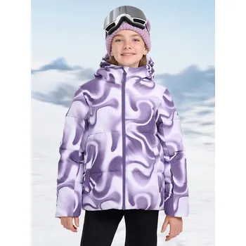 Dívčí bunda Dívčí lyžařská bunda s membrána 5000 - vícebarevná