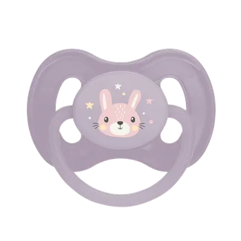 Canpol babies Dudlík kaučukový třešinka 0 - 6 m Cute Animals Fialové