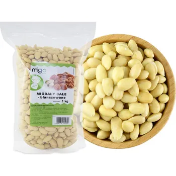 Blanšírované mandle 1 kg přírodní - MIGOgroup