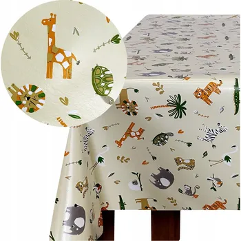 ubrus Cerata na stůl ubrus ceratový 140x220 odolná proti skvrnám dekorativní GOSIA