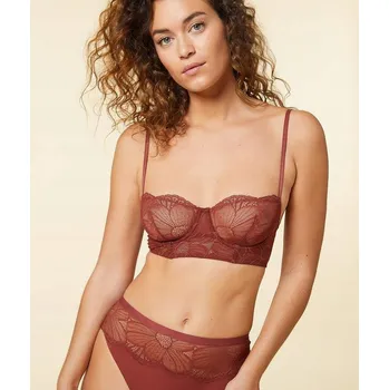 Podprsenka ETAM HNĚDÁ KRAJKOVÁ PODPRSENKA (70D)