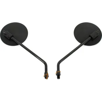 Zrcátko pro motocykl Diverse / Import Zrcátko černé kulaté M10 pravé levé pro Honda, MT, MB, 50, 80 MG00000700